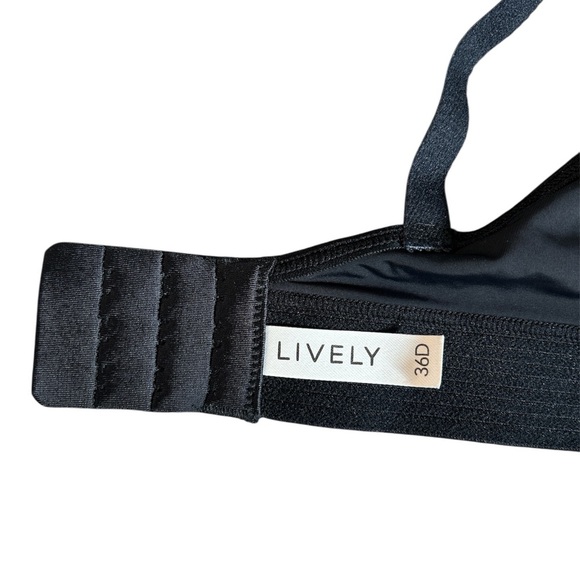 NWT Lively Spacer Jet Black Bra 36D - Picture 11 of 11